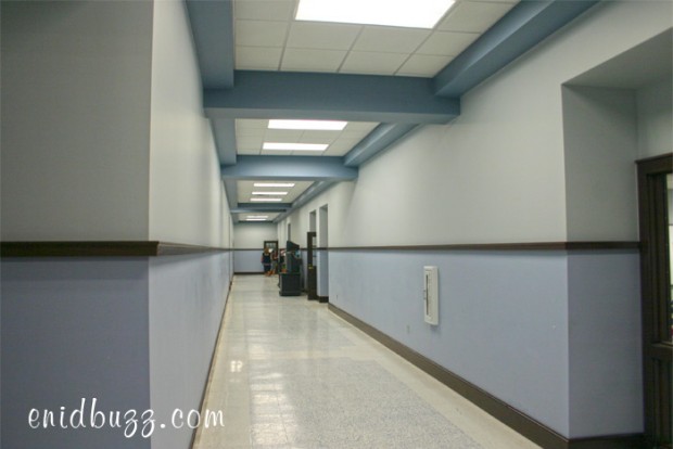 Enid High Hallway 2012