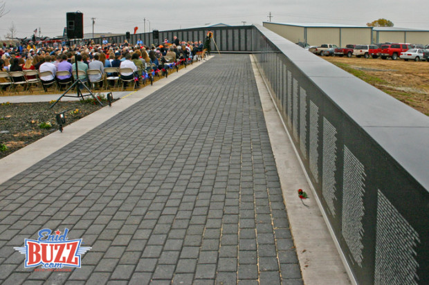 Vietnam Memorial Wall Enid