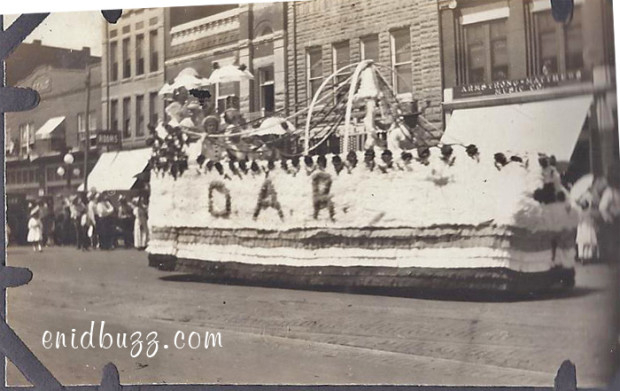 1919 Enid Parade Float