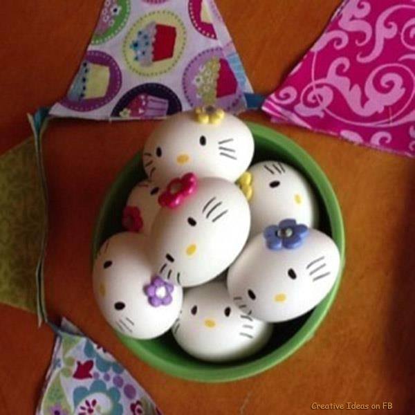 Easter Kitty Eggs