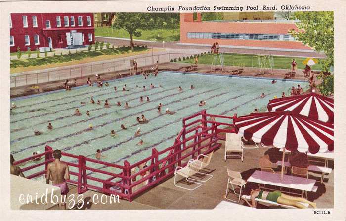 Vintage Champlin Pool Pic