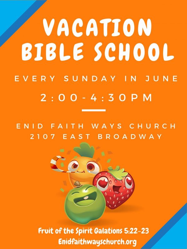 May-Aug Vacation Bible Schools