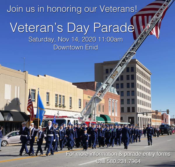 Veterans Day Parade Set For Saturday Nov 14 Enid Buzz