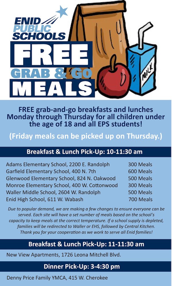 Changes To Kids Grab & Go Meals