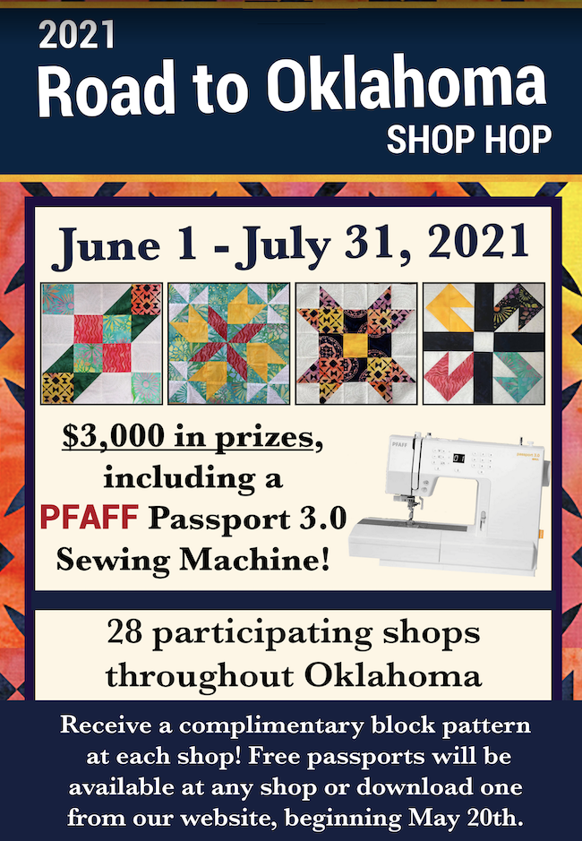 Road to Oklahoma Shop Hop Approaching Enid Buzz